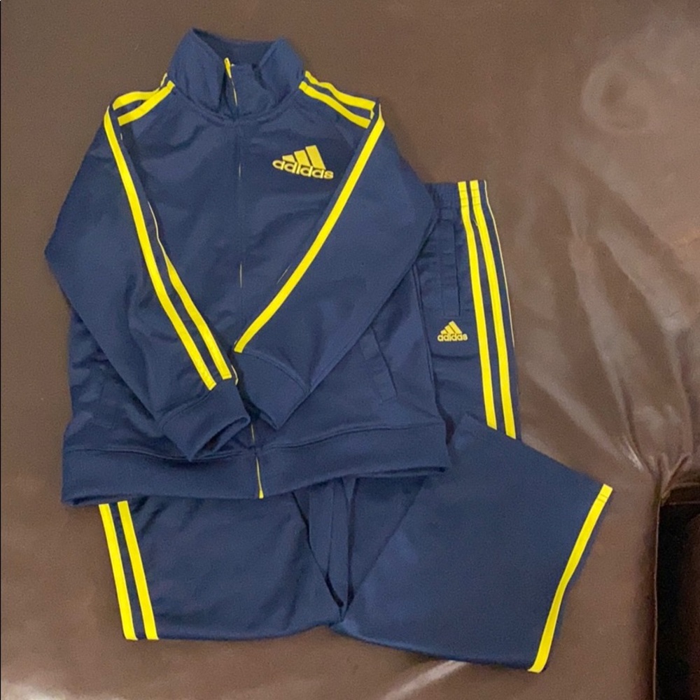 NWT Adidas track suit- size 7